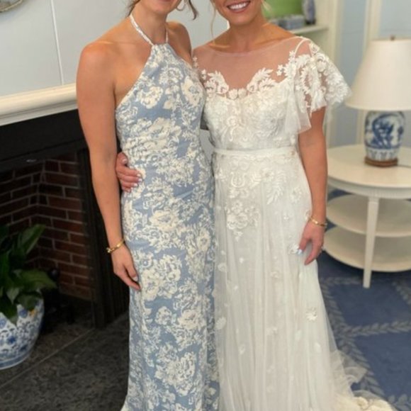 Reformation Elmer Linen Dress - Porcelain - Picture 3 of 10